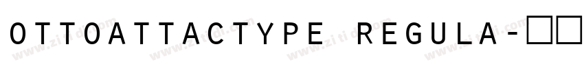 ottoattactype regula字体转换